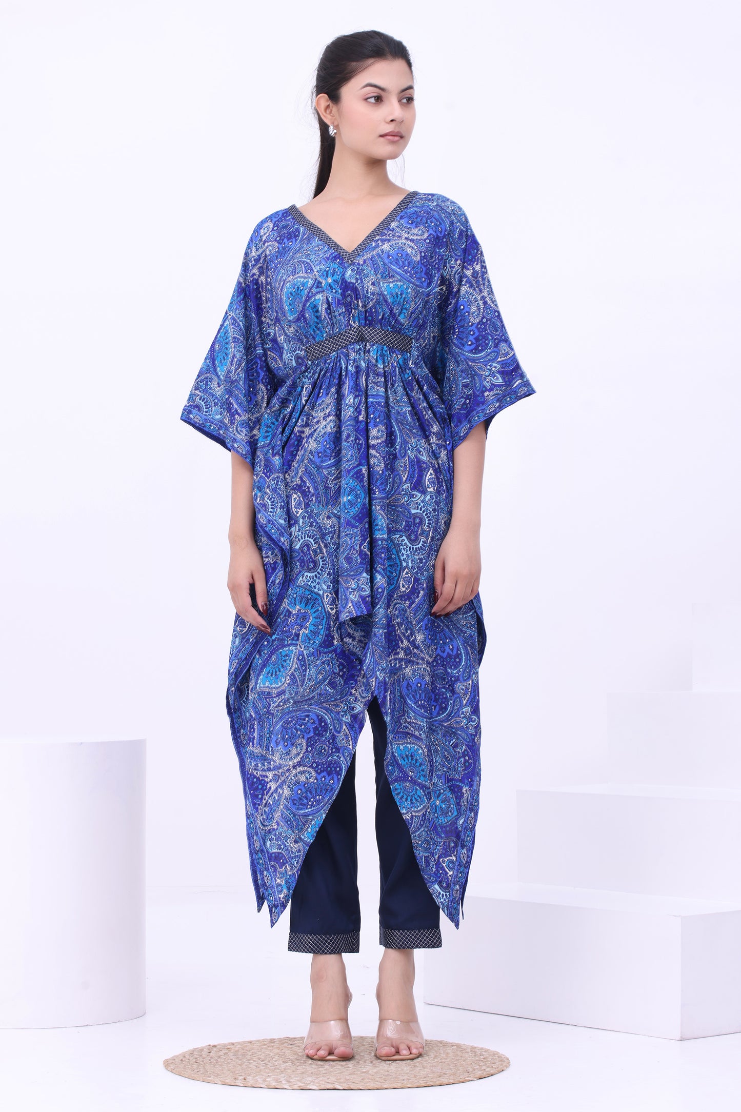 Sapphire Kaftan Set