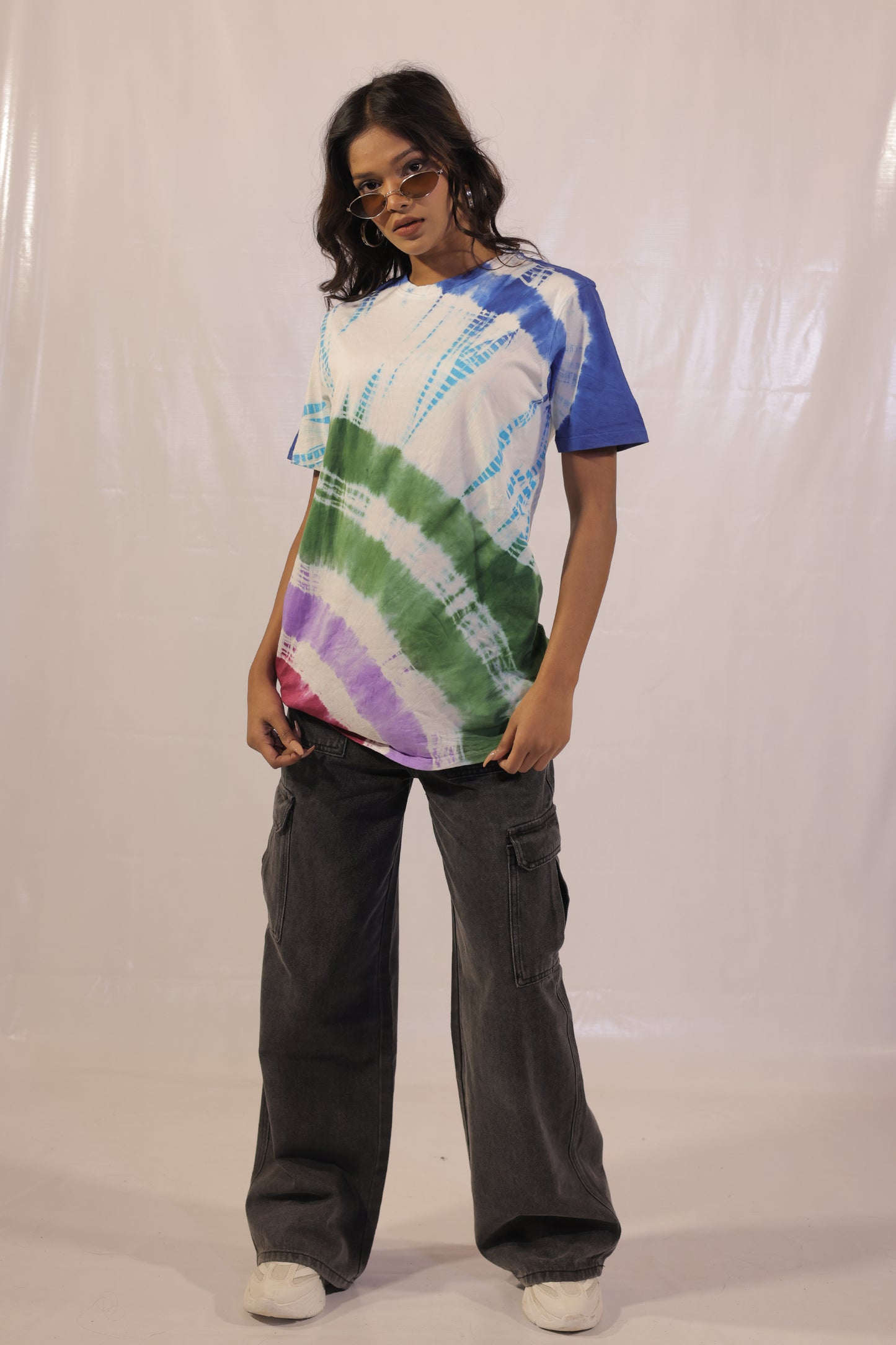 Multicolored Tie Dye Tee