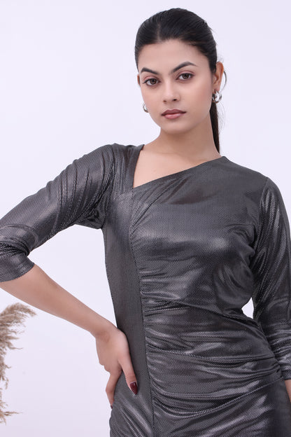 Silver Siren Bodycon Dress
