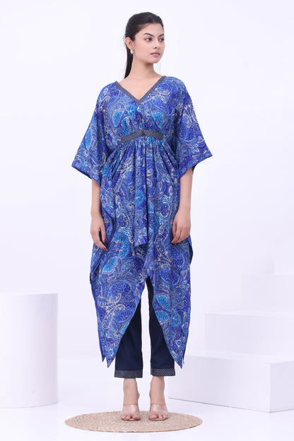 Sapphire Kaftan Set