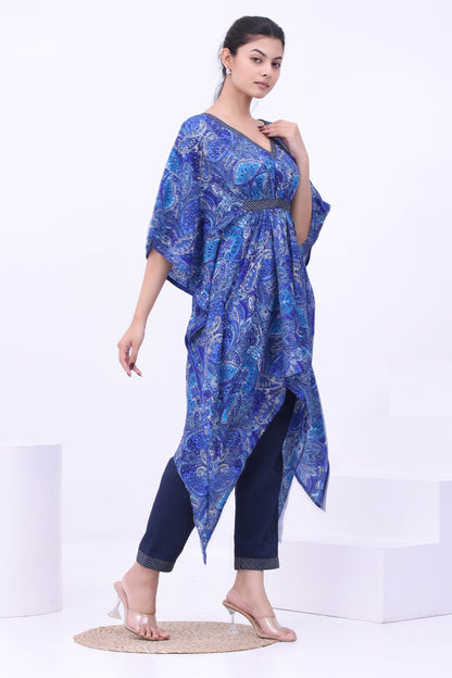Sapphire Kaftan Set