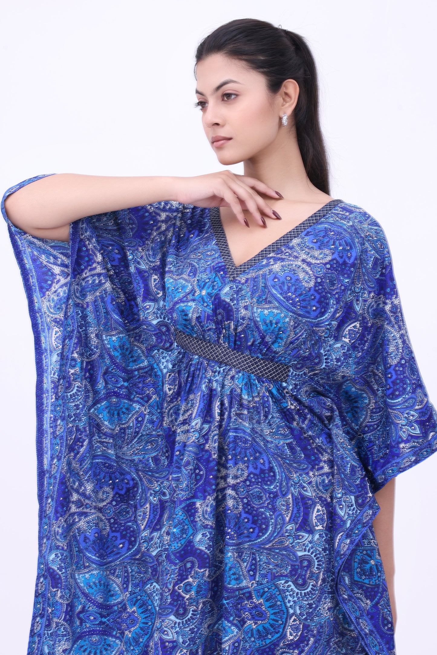 Sapphire Kaftan Set