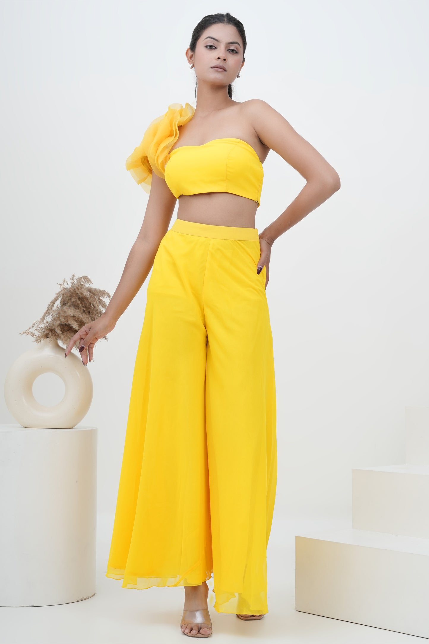 Marigold Sharara Set