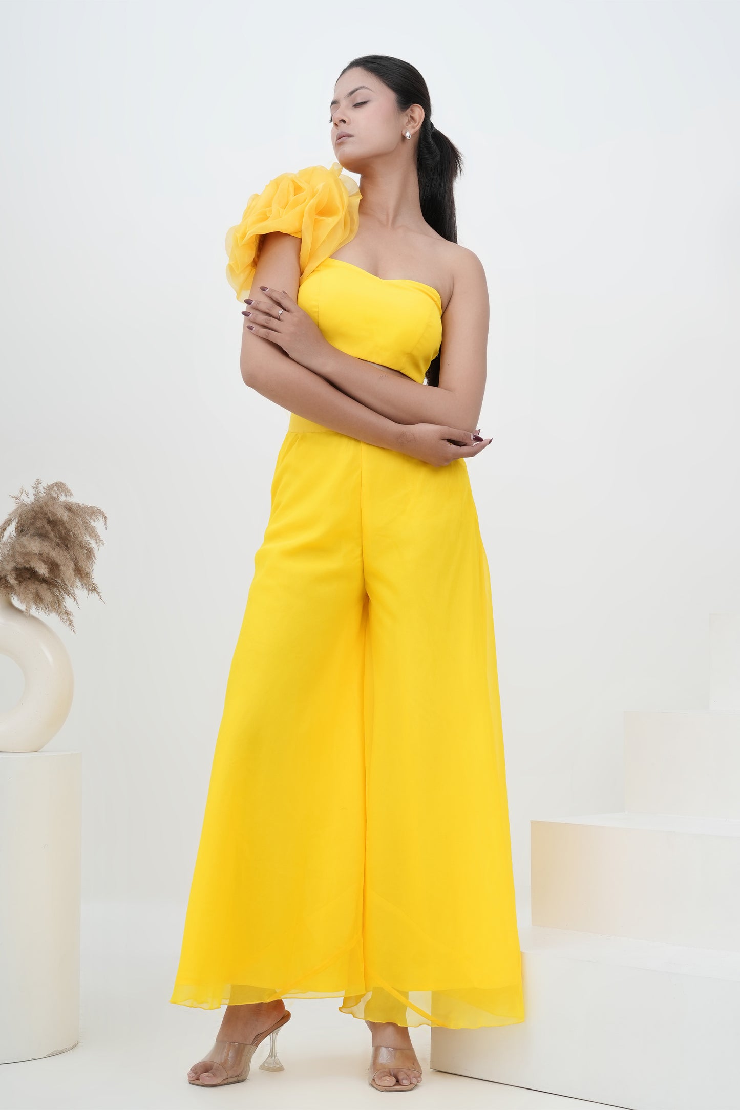 Marigold Sharara Set