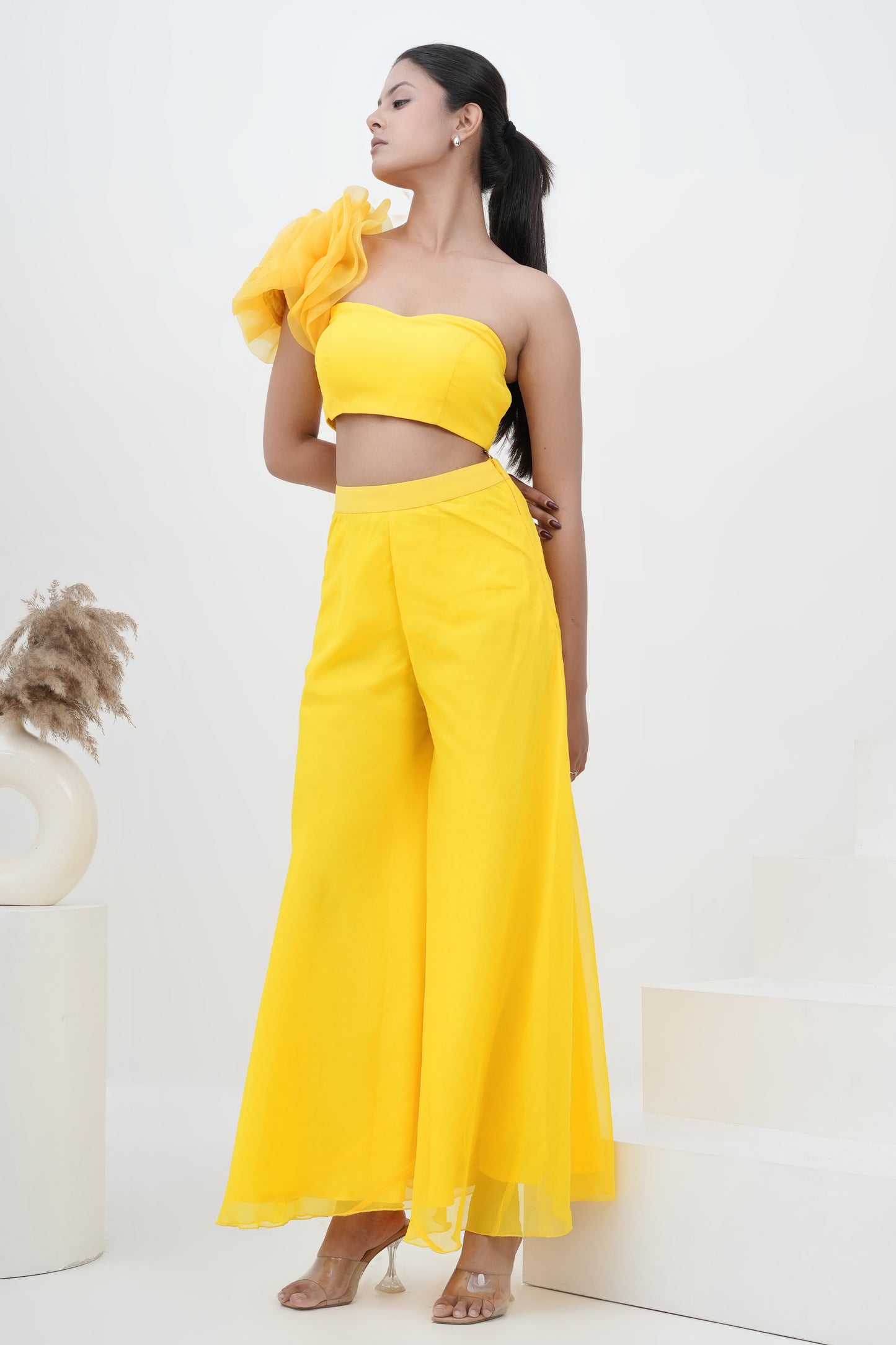 Marigold Sharara Set