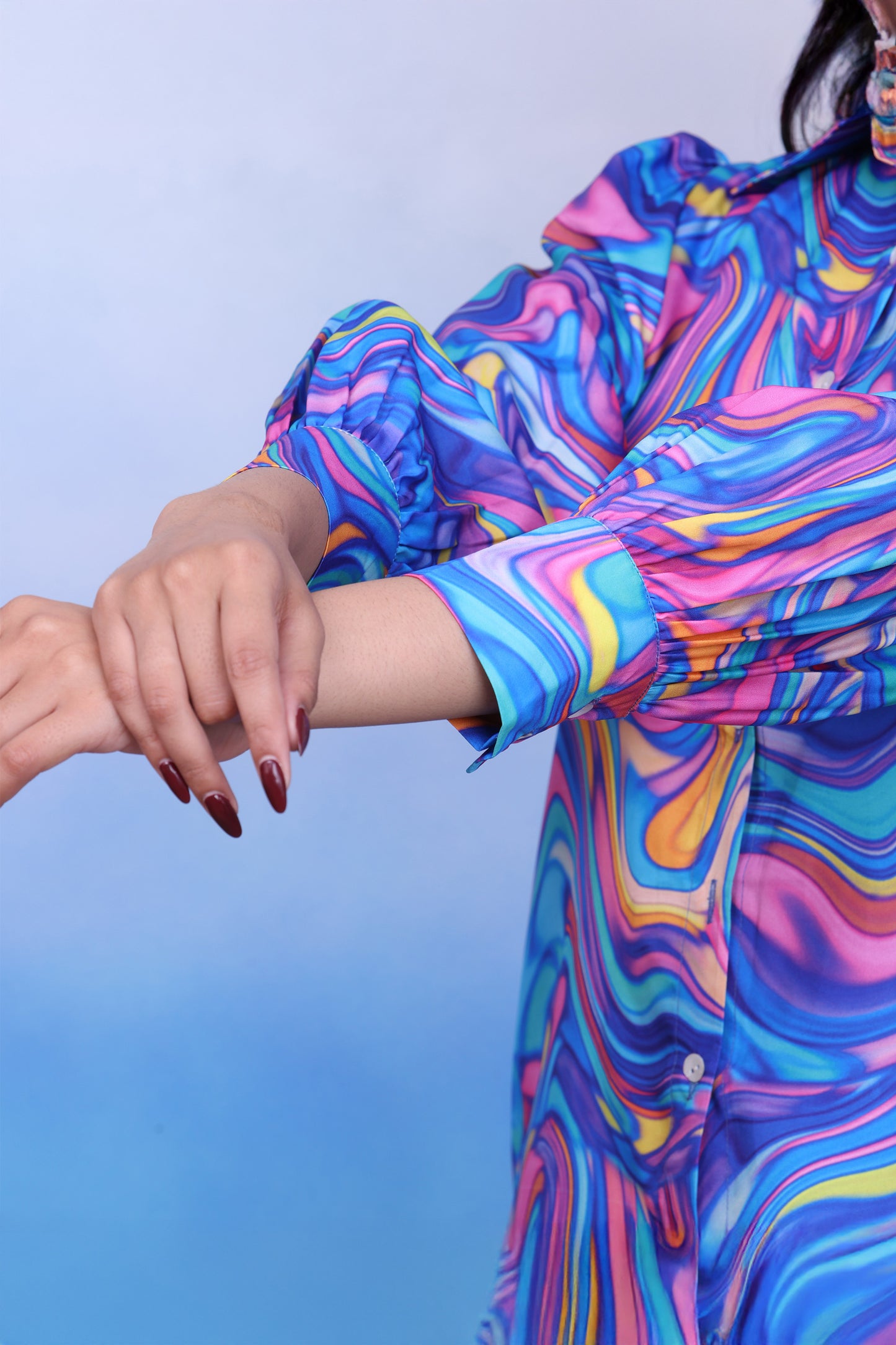 Casual Satin Shirt